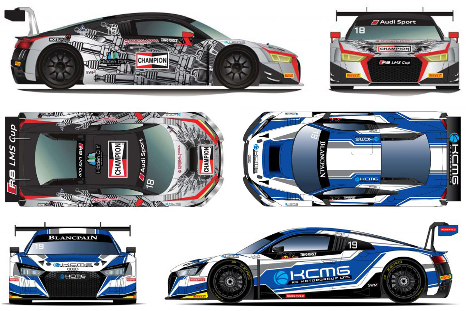 Kcmg Confirms Two Audi R8 Lms Gt3s For Rump Yoon And Takeda Shirasaka Fanatec Gt World Challenge Asia Powered By Aws
