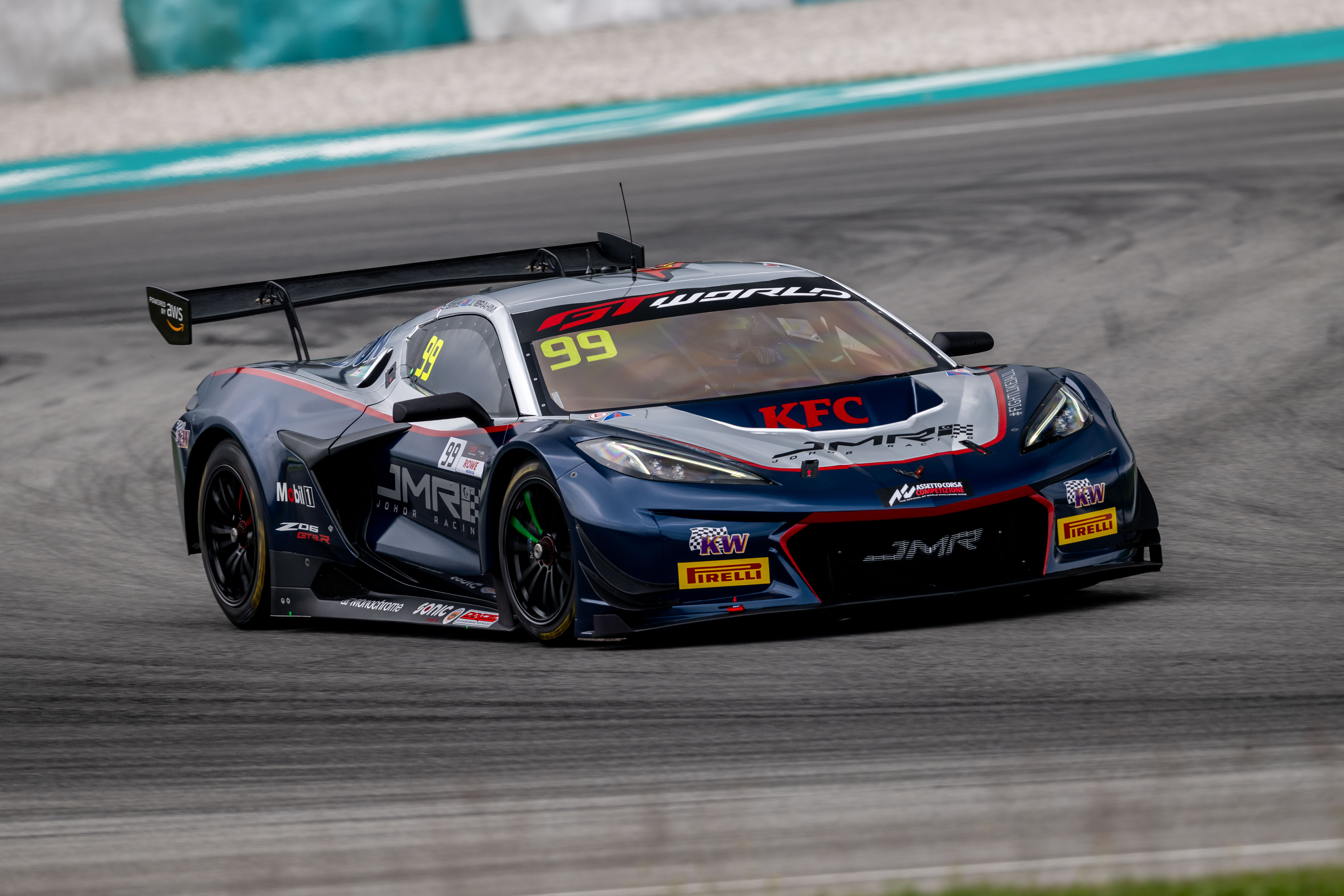 Sims sets Sepang's practice pace for JMR and Corvette | GT World