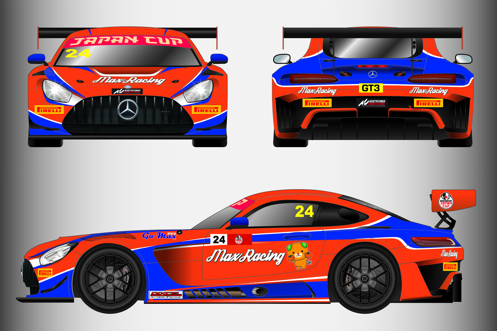 Max Racingが待望の再始動！2025年はJapan CupにGT3クラスでフルシーズンエントリー | GT World ...