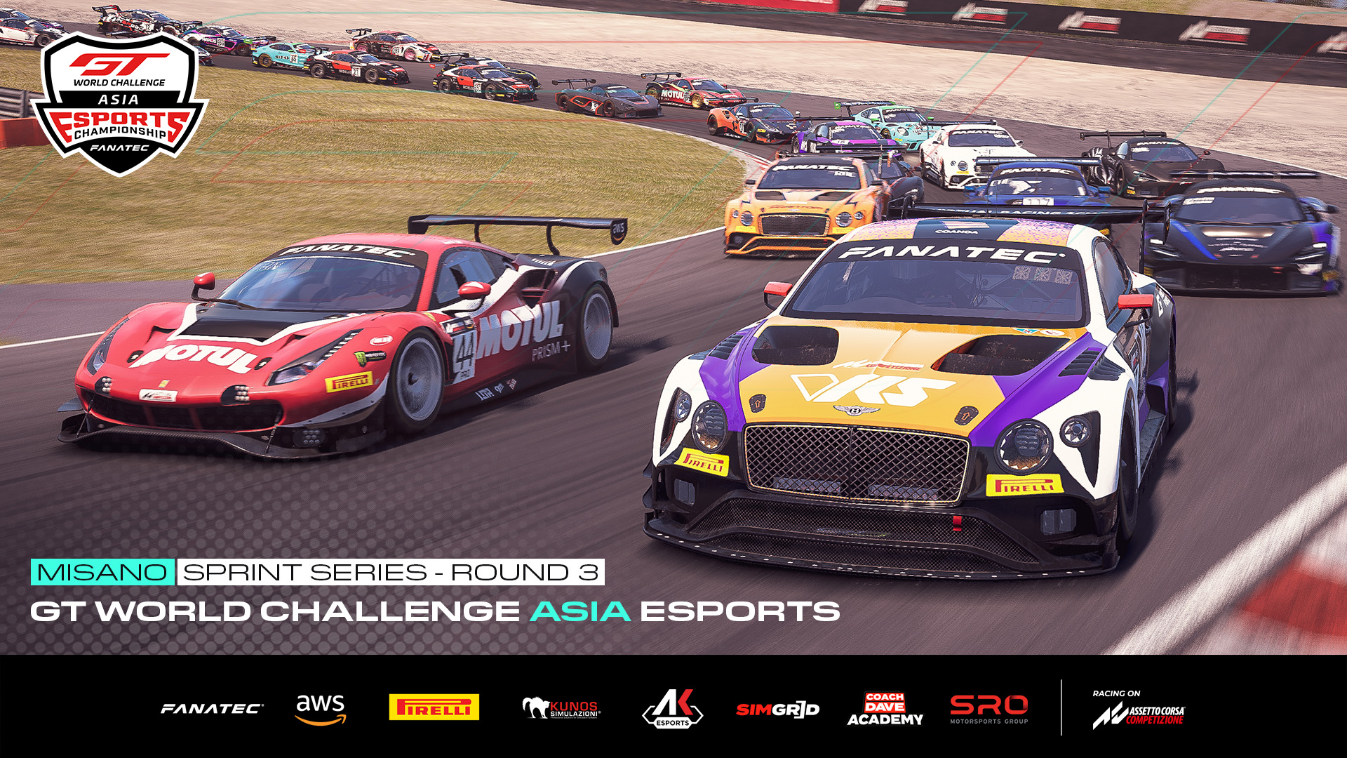 Asia Esports Sprint Series reaches halfway mark at Misano | GT World ...