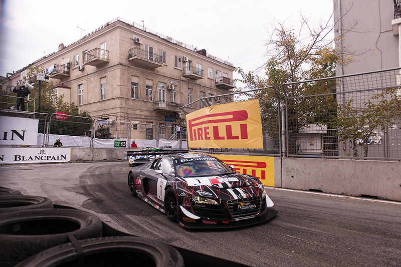 GT3s raced in Azerbaijan’s capital three years before F1 arrived