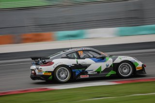 Craft-Bamboo Racing - #77 Porsche Cayman GT4 Clubsport MR - Jean-Marc Merlin & Frank Yu - Sepang 2017 | Blancpain GT Series Asia