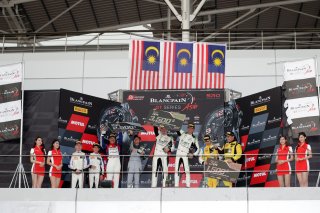 Race 1 podium - GT4 - Sepang 2017 | Blancpain GT Series Asia