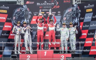 Race 2 podium - GT3 Am/Am - Sepang 2017 | Blancpain GT Series Asia