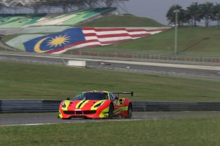 BBT - #37 Ferrari 488 GT3 - Anthony Liu & Davide Rizzo - Sepang 2017 | Blancpain GT Series Asia