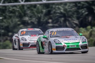 #11 Brian Lee Tony Fong Wai Shing TTR Team SARD Porsche Cayman GT4 Clubsport MR Sepang 2018 | Blancpain GT Series Asia