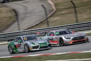 #11 Brian Lee Tony Fong Wai Shing TTR Team SARD Porsche Cayman GT4 Clubsport MR / #999 Patric Niederhauser Nico Bastian GruppeM Racing Team Mercedes-AMG GT3 Sepang 2018 | Blancpain GT Series Asia