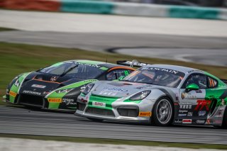 #11 Brian Lee Tony Fong Wai Shing TTR Team SARD Porsche Cayman GT4 Clubsport MR Sepang 2018 | Blancpain GT Series Asia