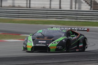#19 Martin Kodric Dennis Lind FFF Racing Team by ACM Lamborghini Huracan GT3 Sepang 2018 | Blancpain GT Series Asia