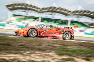 #27 Leo Ye Hongli Nick Foster HubAuto Corsa Ferrari 488 GT3 Sepang 2018 | Blancpain GT Series Asia