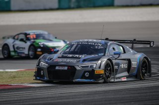 #3 Martin Rump Franky Cheng Congfu Absolute Racing Audi R8 LMS GT3 Sepang 2018 | Blancpain GT Series Asia