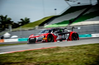 #5 Lim Keong Wee Alex Yoong Phoenix Racing Asia Audi R8 LMS GT3 Sepang 2018 | Blancpain GT Series Asia