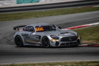 #666 Russell Ward Reinhold Renger GruppeM Racing Team Mercedes-AMG GT4 Sepang 2018 | Blancpain GT Series Asia