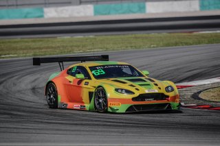 #69 Adrian Henry D'Silva Rick Yoon CMRT Eurasia Aston Martin V12 Vantage GT3 | Blancpain GT Series Asia