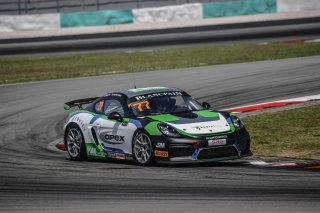#77 Jean Marc Merlin Frank Yu Craft-Bamboo Racing Porsche Cayman GT4 Clubsport MR Sepang 2018 | Blancpain GT Series Asia