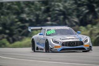 #888 Brice Bosi Raffaele Marciello GruppeM Racing Team Mercedes-AMG GT3 Sepang 2018 | Blancpain GT Series Asia