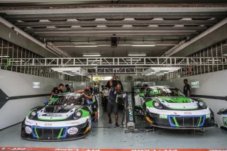 #911 Shae Davies Sandy Stuvik / #991 Aidan Read Darryl O'Young Craft-Bamboo Racing Porsche 991 GT3 R | Blancpain GT Series Asia