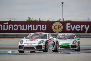 #17	Taiwan Top Speed Racing Team	Keo Chang	Jeff Lu	Porsche Cayman GT4 Clubsport MR	Buriram 2018 | Blancpain GT Series Asia