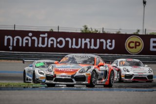 #22	JWD-Unixx Racing Team	Charvanin Bunditkitsada	Pitsanu Sirimongkolkasem	Porsche Cayman GT4 Clubsport MR	Buriram 2018 | Blancpain GT Series Asia