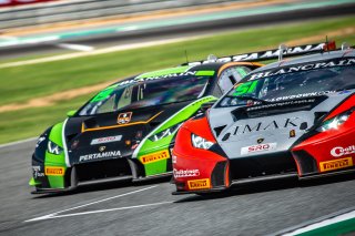 #51	AMAC Motorsport	Andrew Macpherson	William Ben Porter	Lamborghini Huracan GT3, #19	FFF Racing Team by ACM	Dennis Lind	Martin Kodric	Lamborghini Huracan GT3	Buriram 2018 | Blancpain GT Series Asia
