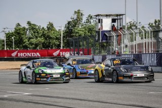 #77	Craft-Bamboo Racing	Frank Yu	Jean Marc Merlin	Porsche Cayman GT4 Clubsport MR, #14	Morseng Racing Team	Chayapon Yotha	Tosaphol Phamyai	Porsche Cayman GT4 Clubsport MR, #80	Racing Spirit Thailand	Sontaya Kunplome	Preeda Tantemsapya	Porsche Cayman GT4 C | Blancpain GT Series Asia