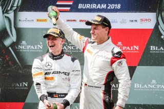 #888	GruppeM Racing Team	Alexander Mattschull	Maximilian Buhk	Mercedes-AMG GT3	Buriram 2018 | Blancpain GT Series Asia