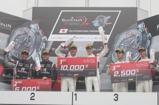 Race 1 GT3 Overall podium Fuji 2018 | Blancpain GT Series Asia