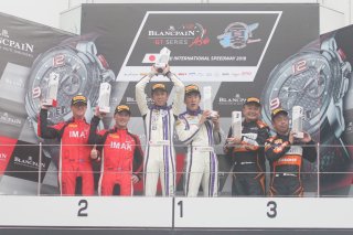Race 1 GT3 Am Cup podium Fuji 2018 | Blancpain GT Series Asia