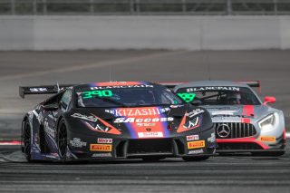 #390	Saccess Racing	Tamotsu Kondo	Ken Seto	Lamborghini Huracan GT3	& #999	GruppeM Racing Team	Nico Bastian	Patric Niederhauser	Mercedes-AMG GT3	Fuji 2018  | Blancpain GT Series Asia