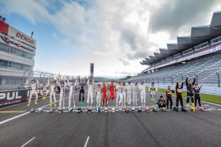 Japanese drivers photo Fuji 2018 | Blancpain GT Series Asia