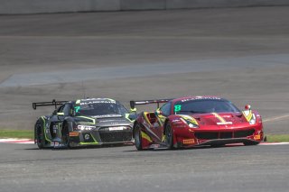 #7	Absolute Racing	Andrew Kim	Adderly Fong	Audi R8 LMS GT3	& #8	ARN Racing	Hiroaki Nagai	Kota Sasaki	Ferrari 488 GT3	Fuji 2018 | Blancpain GT Series Asia
