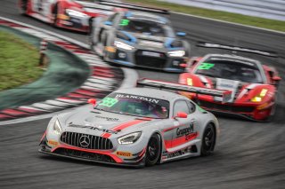 Race 1 #999	GruppeM Racing Team	Nico Bastian	Patric Niederhauser	Mercedes-AMG GT3	& #27	HubAuto Corsa	Jono Lester	Nick Foster	Ferrari 488 GT3	Fuji 2018 | Blancpain GT Series Asia