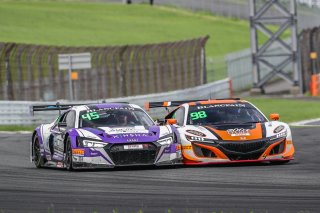 Race 2 #45	KCMG	Naoto Takeda	Takuya Shirasaka	Audi R8 LMS GT3	& #98	Arrows Racing	Philip Ma	Shinji Takai	Honda NSX GT3	Fuji 2018 | Blancpain GT Series Asia