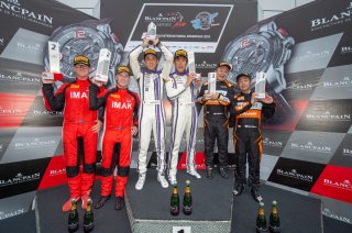 Race 1 GT3 Am Cup Podium Fuji 2018 | Blancpain GT Series Asia
