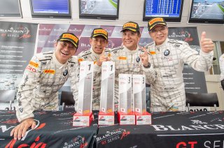 Race 2 #81	BMW Team Studie	Takayuki Kinoshita	Sunako Jukuchou	BMW M4 GT4	& #82	BMW Team Studie	Ken Urata	Max Chen	BMW M4 GT4	Fuji 2018 | Blancpain GT Series Asia