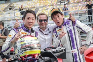 Race 1 - #45	KCMG	Audi R8 LMS GT3	Naoto Takeda	Takuya Shirasaka	Shanghai 2018 | Blancpain GT Series Asia