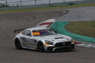 #666	GruppeM Racing Team	Mercedes-AMG GT4	Reinhold Renger	Rick Yoon	Shanghai 2018 | Blancpain GT Series Asia