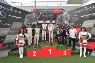 Race 1 - GT3 Pro/Am podium - Shanghai 2018 | Blancpain GT Series Asia
