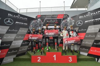 Race 2 - GT3 Overall Podium - Shanghai 2018 | Blancpain GT Series Asia