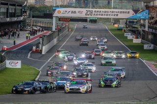 Race 1 - Start - Shanghai 2018 | Blancpain GT Series Asia