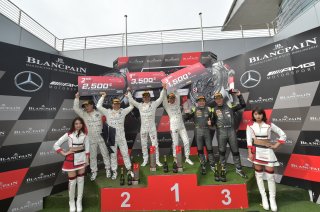 Race 2 - GT4 Podium - Shanghai 2018 | Blancpain GT Series Asia