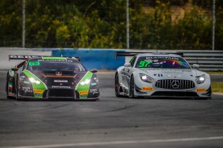 #63	Hiroshi Hamaguchi	Marco Mapelli	FFF Racing Team by ACM	Lamborghini Huracan GT3	#97	Roelof Bruins	Manuel Metzger	Indigo Racing	Mercedes-AMG GT3	Ningbo 2018 | Blancpain GT Series Asia