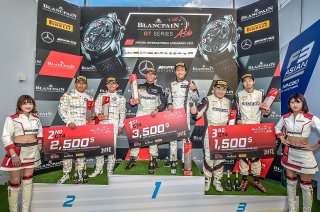 Race 1 GT4 podium Ningbo 2018 | Blancpain GT Series Asia