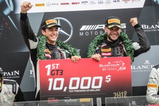 #19	Dennis Lind	Martin Kodric	FFF Racing Team by ACM	Lamborghini Huracan GT3	Ningbo 2018 | Blancpain GT Series Asia