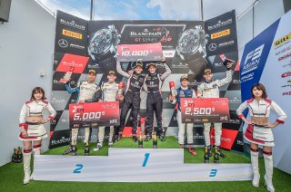Race 1 GT3 Overall podium Ningbo 2018 | Blancpain GT Series Asia