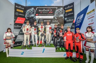 Race 1 GT3 Pro/Am podium Ningbo 2018 | Blancpain GT Series Asia