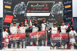 Race 1 GT4 podium Ningbo 2018 | Blancpain GT Series Asia