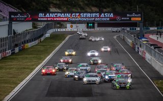 Race 1 start Ningbo 2018 | Blancpain GT Series Asia