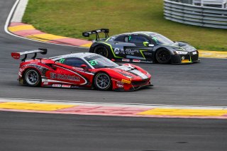 #27	Jono Lester	Nick Foster	HubAuto Corsa	Ferrari 488 GT3	#7	Andrew Kim	Adderly Fong	Absolute Racing	Audi R8 LMS GT3	Ningbo 2018 | Blancpain GT Series Asia