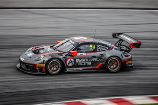 Testing #911	Absolute Racing	Porsche 911 GT3 R	Tanart Sathienthirakul 	Philip Hamprecht	Porsche 911 GT3 R	Sepang 2019 | Blancpain GT Series Asia